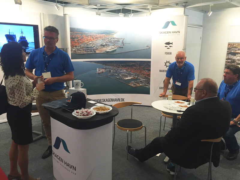 Skagen Havn på Nor-Fishing i Trondheim