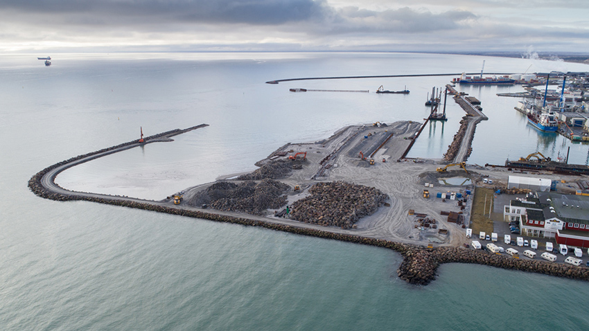 Åben byggeplads på etape 3 udvidelsen